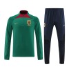 Portugal Quarter Zip Sweat d'Entraînement 2022 Verte Pour Homme